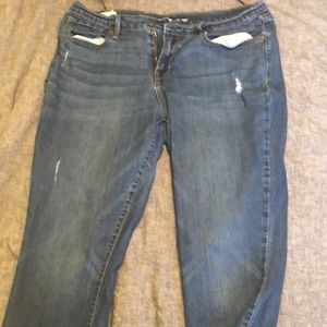 Old navy curvy skinny jeans